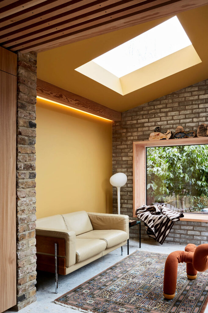 Upside Down House - renovation of a three bed terrace to a five bedroom family home