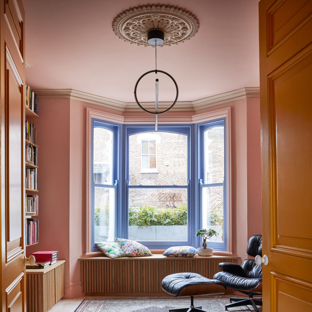 Up side down house snug sitting room