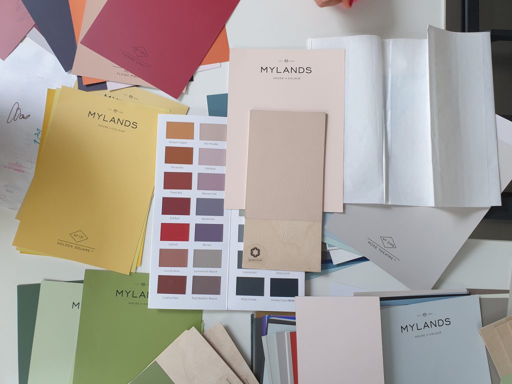 colour scheme, colour consultation, colour samples, colour cards