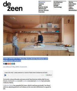 Mid Terrace Dream featured in Dezeen 