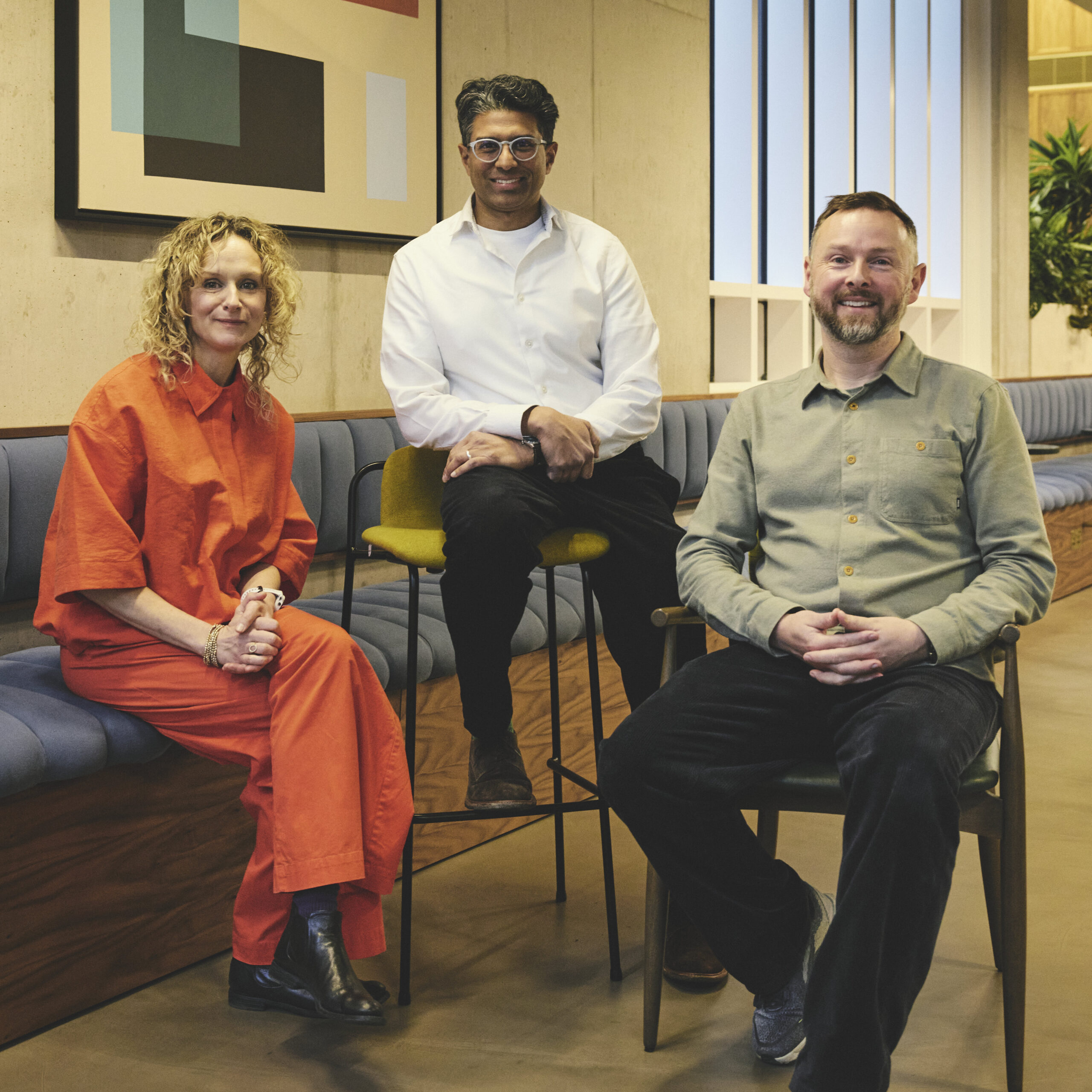 Siri, Khuzema and Alasdair